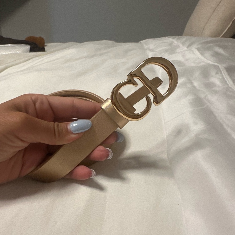 Dior Gold Women's Belt